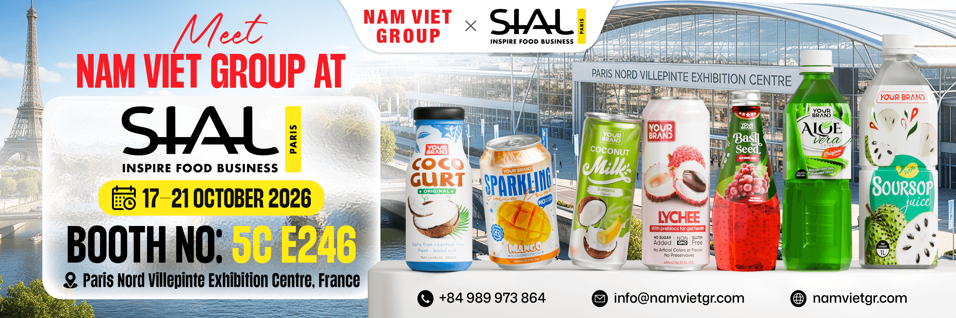 Nam Viet Group at SIAL Paris 2026