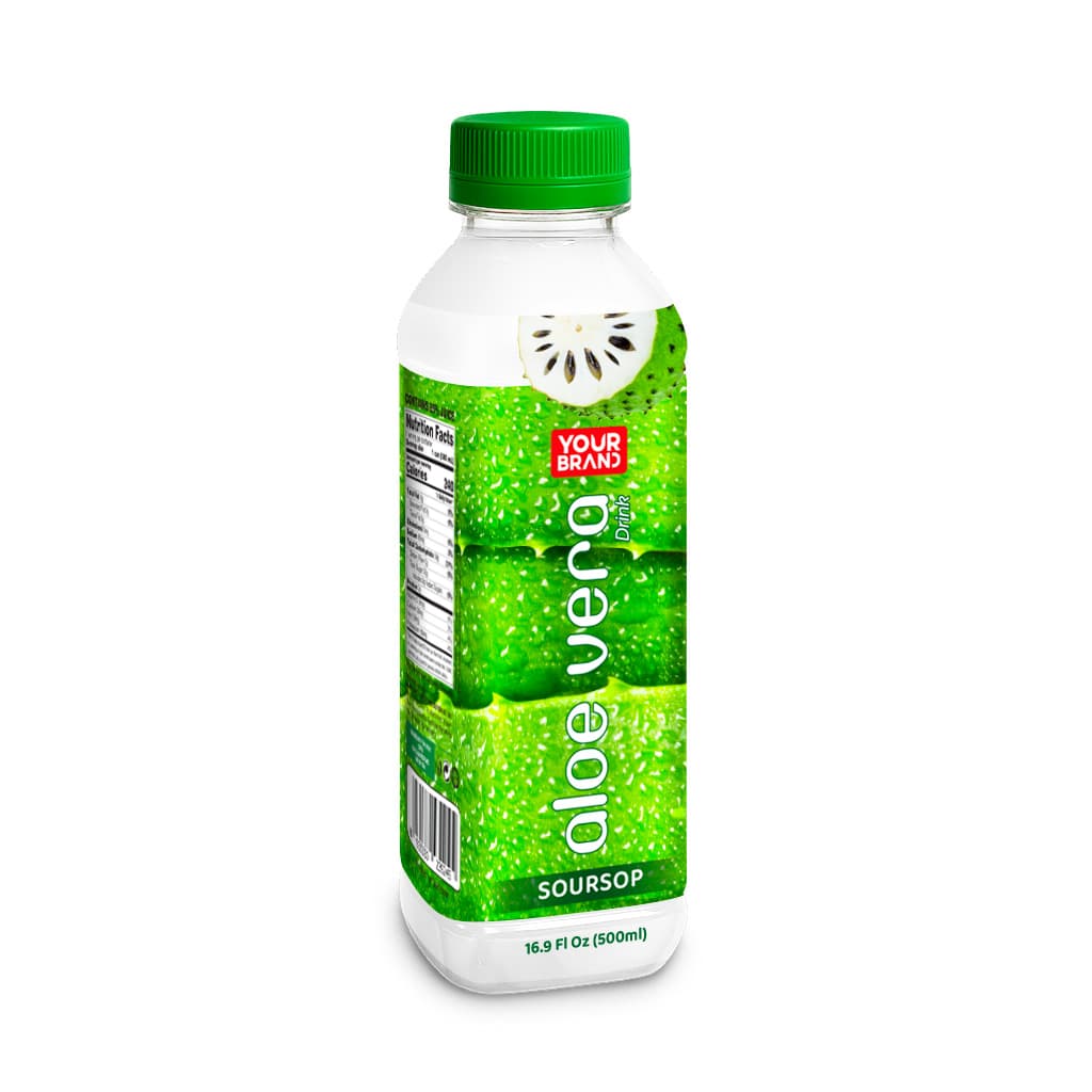 500ml Aloe Vera Drink Soursop
