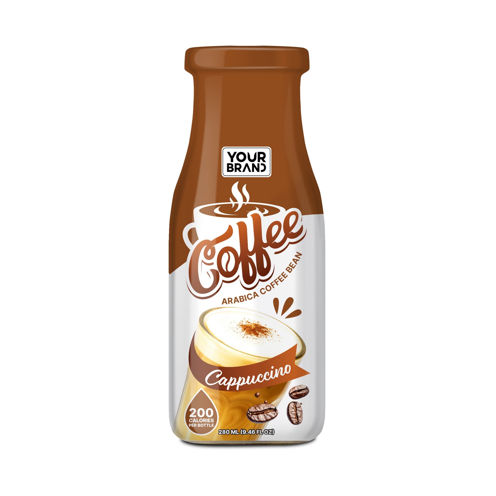 280ml Cappuccino Coffee Drink