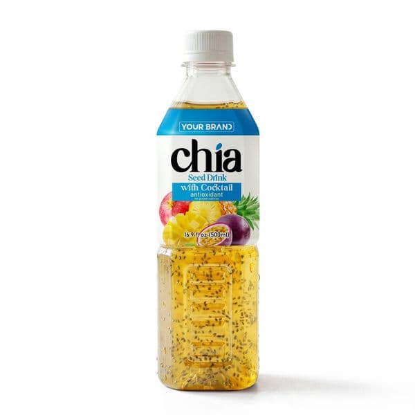 500ml Chia Seed Drink Cocktail