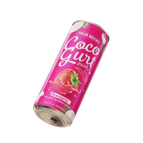 250ml CocoGurt Drink Strawberry Plant Based Milk