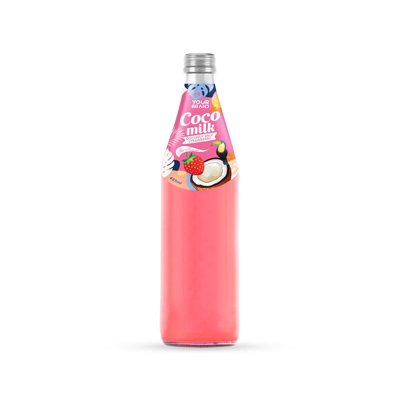 485ml Coconut Milk Drink Strawberry