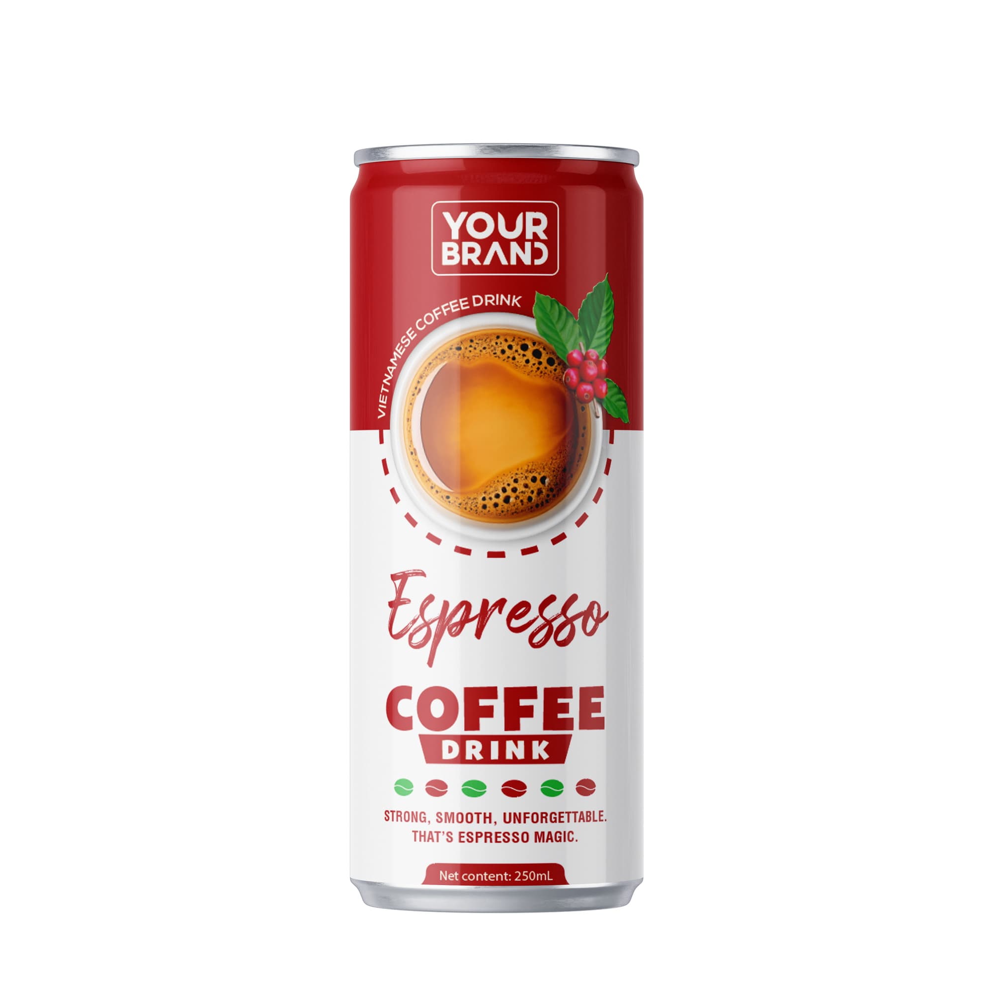 250ml Espresso Coffee Drink (Slim Can)
