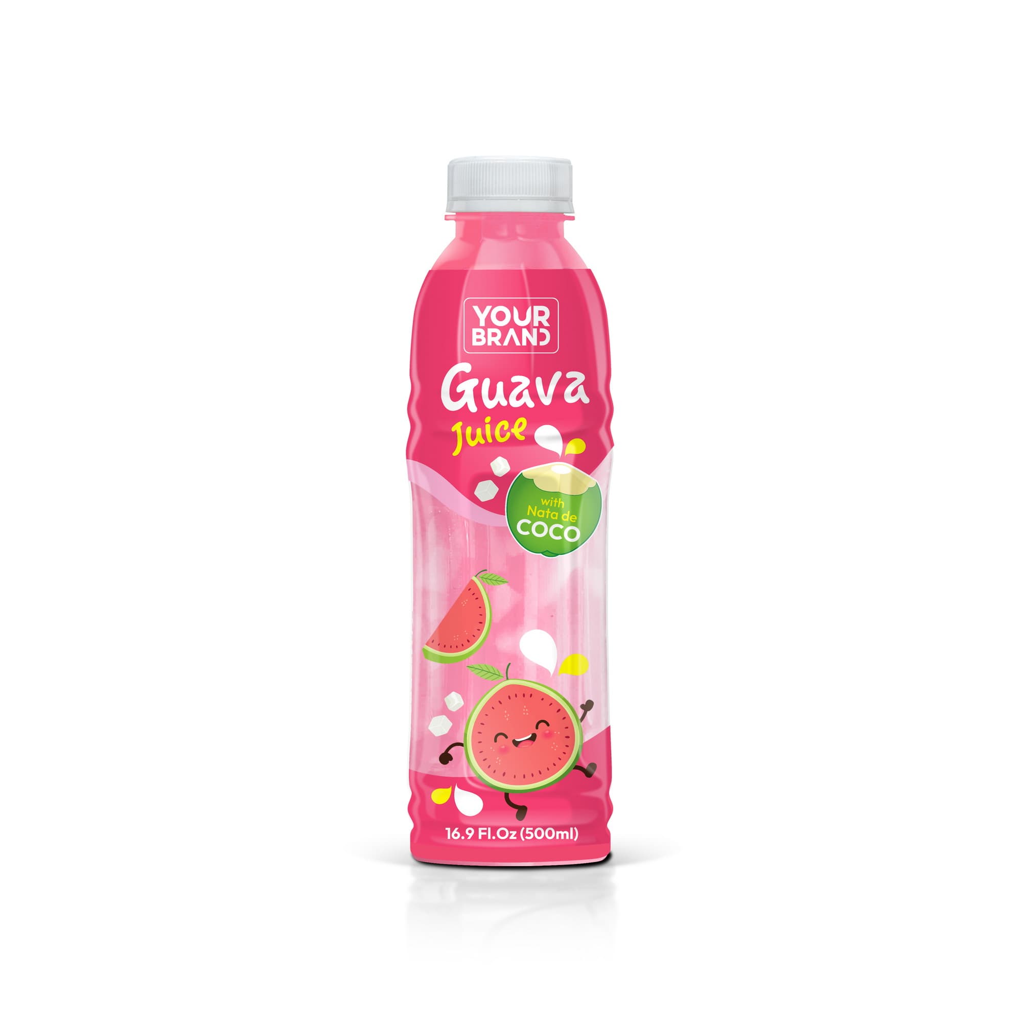 500ml Guava Juice with Nata de Coco
