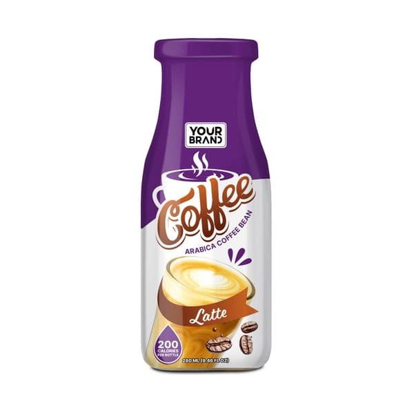 280ml Latte Coffee Drink