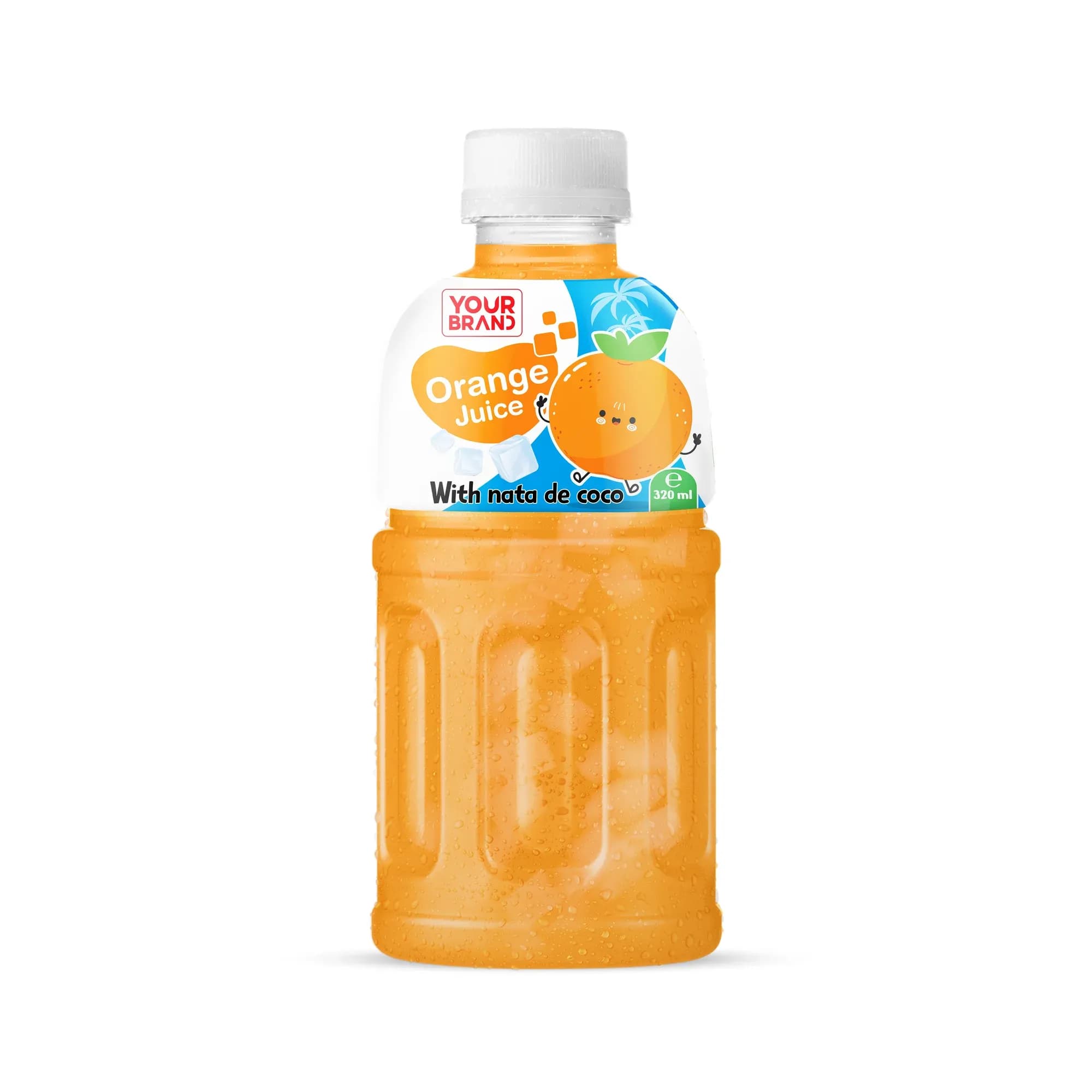 320ml Orange Juice with Nata de Coco