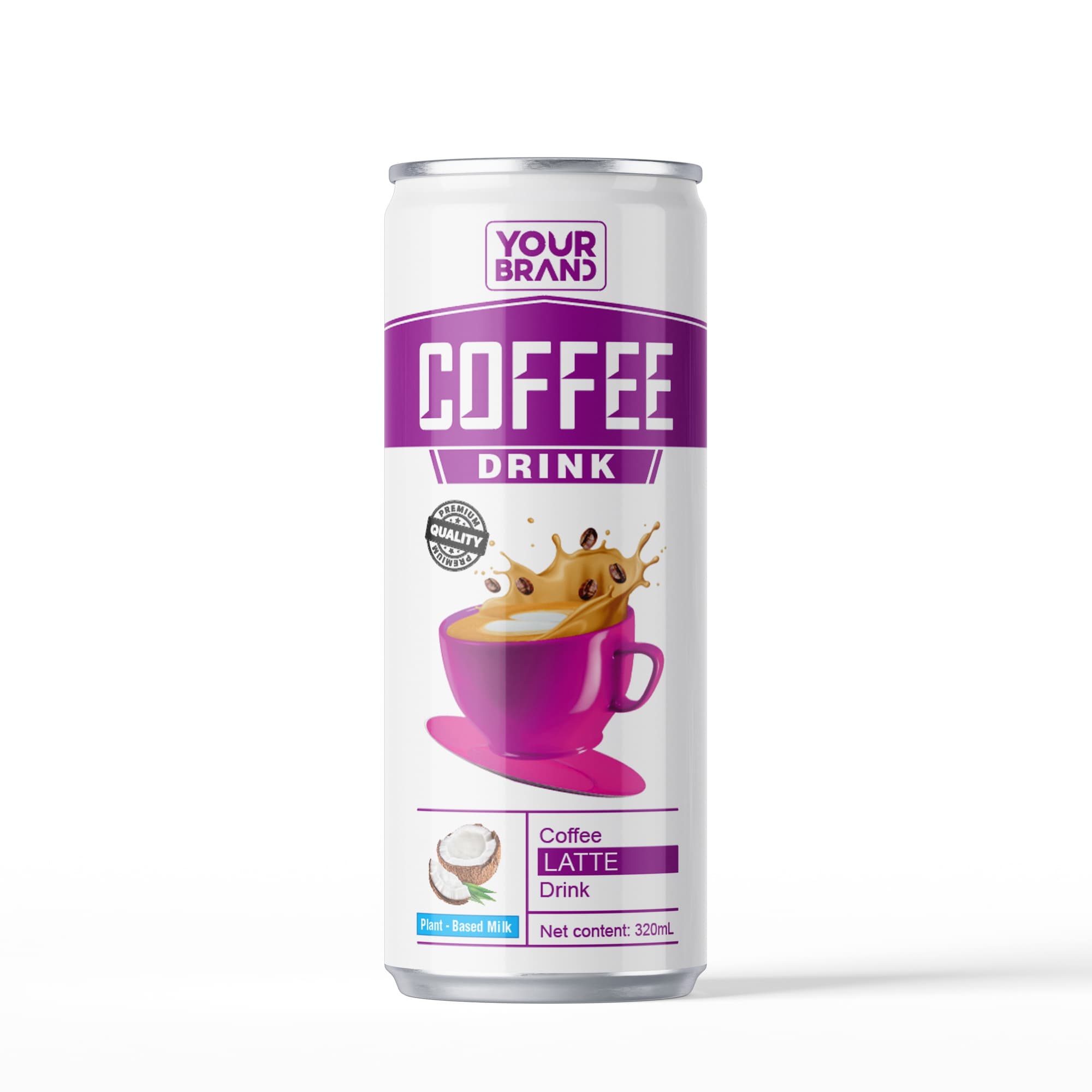 320ml Plant Based Coffee Latte Drink