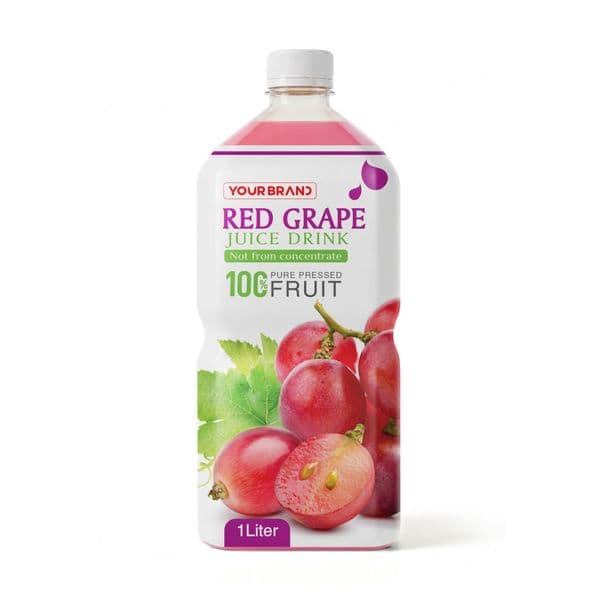 1L Red Grape Juice Drink