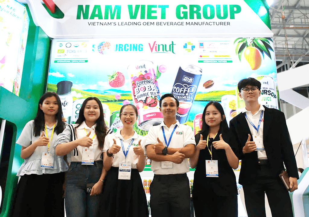 NAM VIET GROUP Booth a Highlight at Vietnam Sourcing Expo 2025
