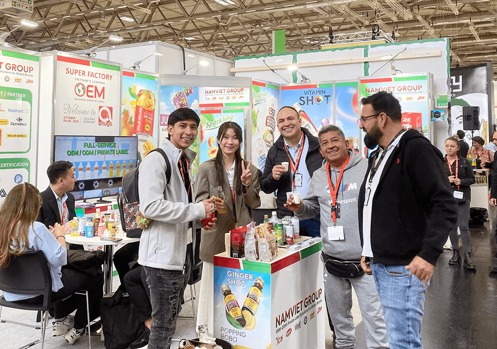 NAM VIET GROUP – The focal point of OEM/ODM connection at ANUGA 2025