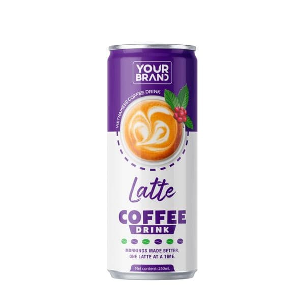 250ml Latte Coffee Drink (Slim Can)
