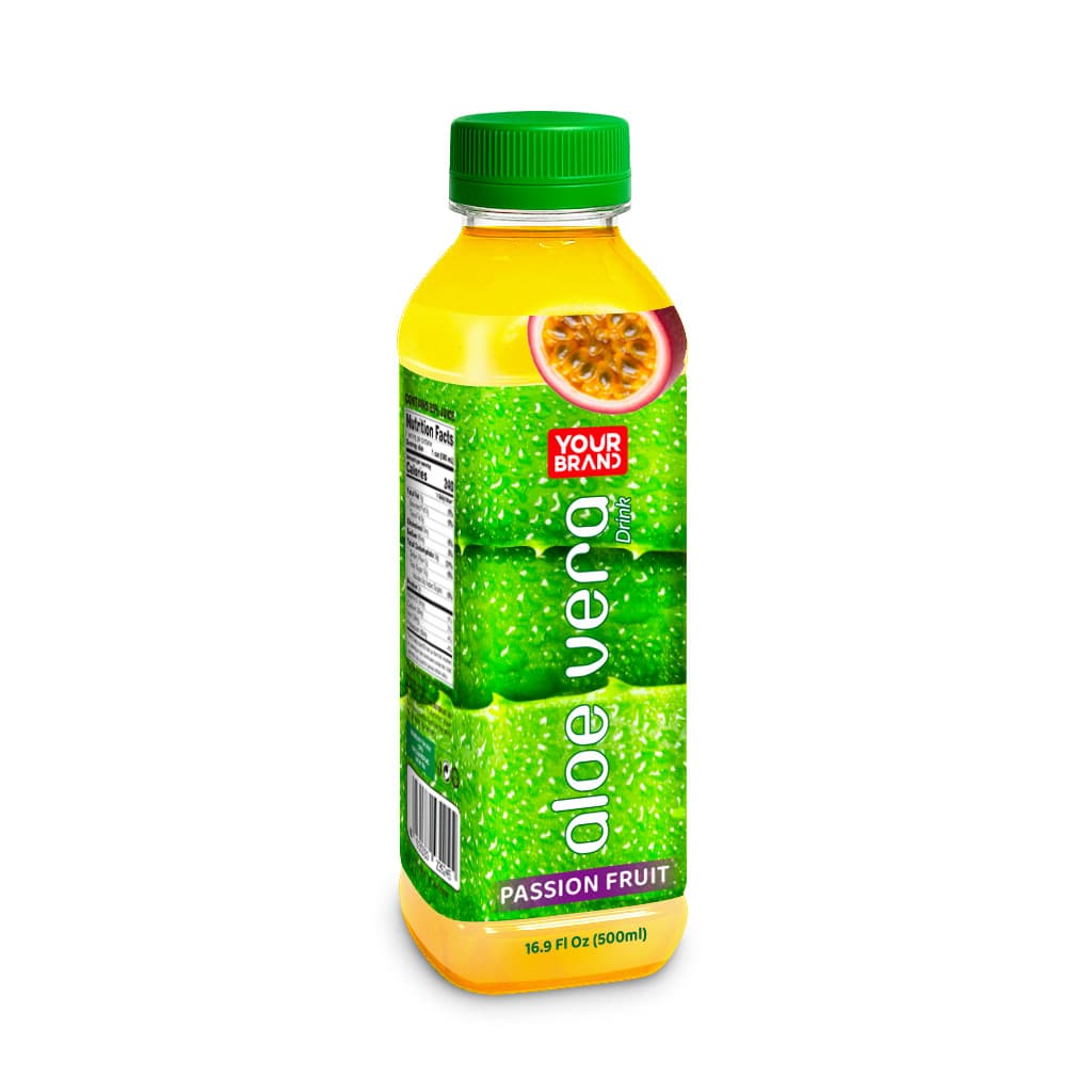 500ml Aloe Vera Drink Passion Fruit