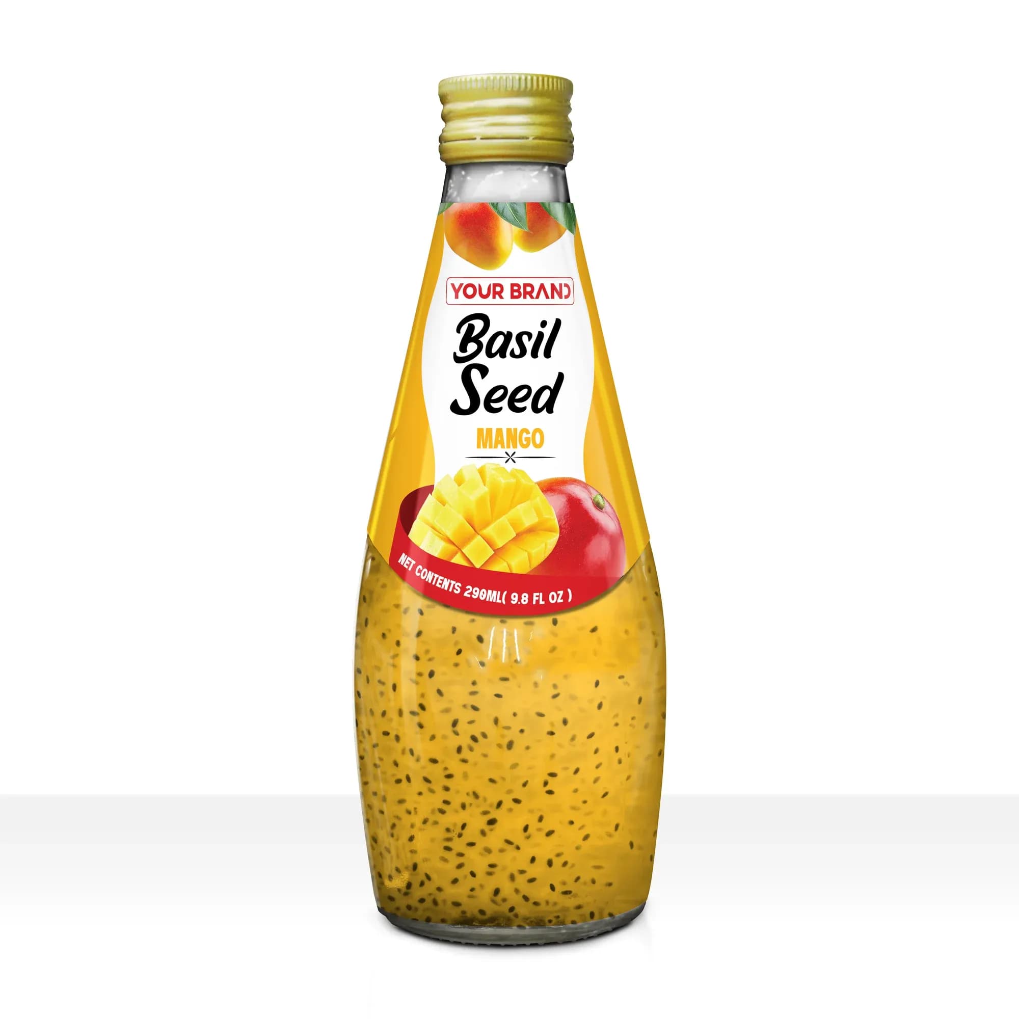 290ml Basil Seed Drink Mango