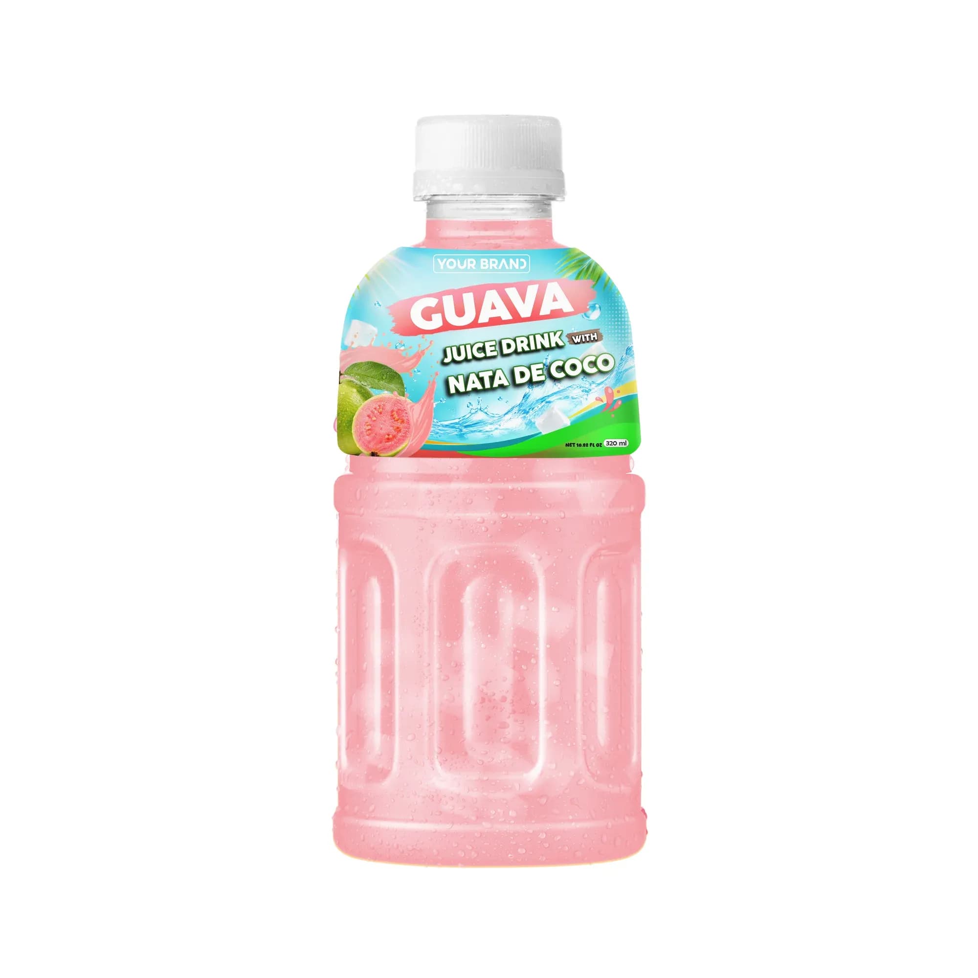 320ml Guava Juice Drink with Nata de Coco
