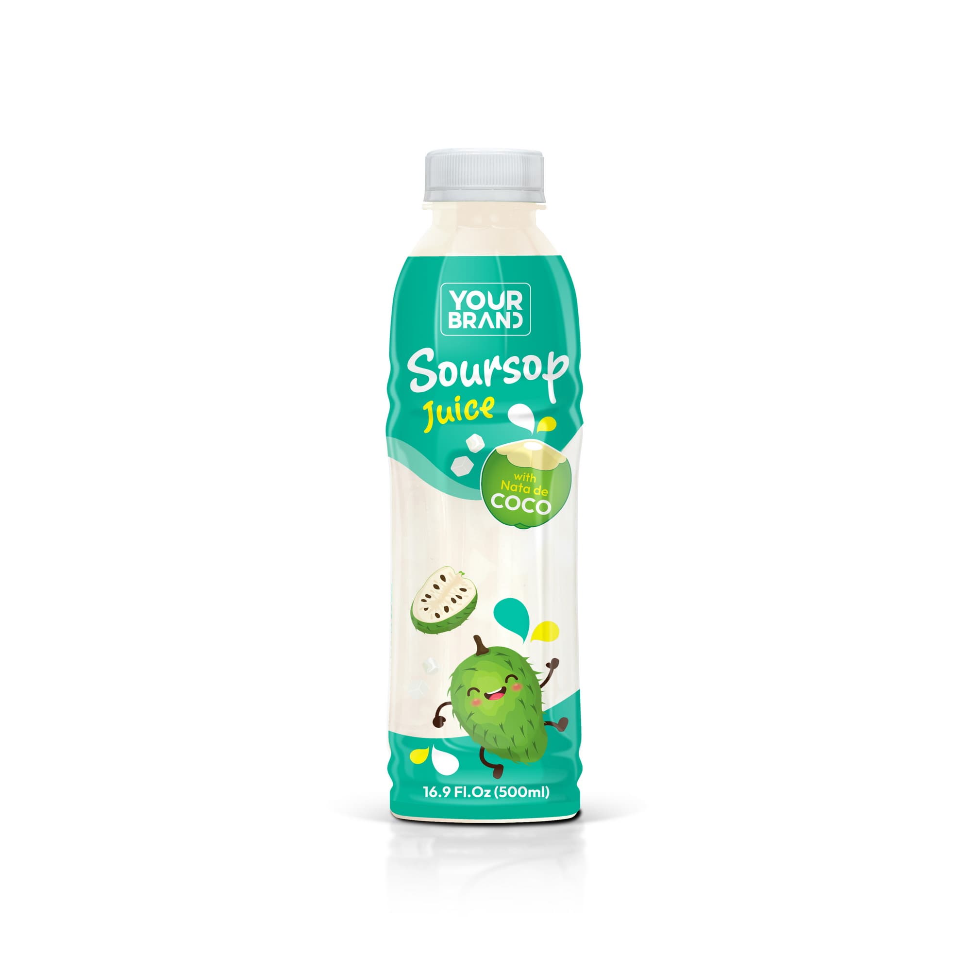 500ml Soursop Juice with Nata de Coco