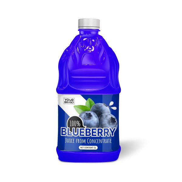 2L 100% Blueberry Juice from Concentrate