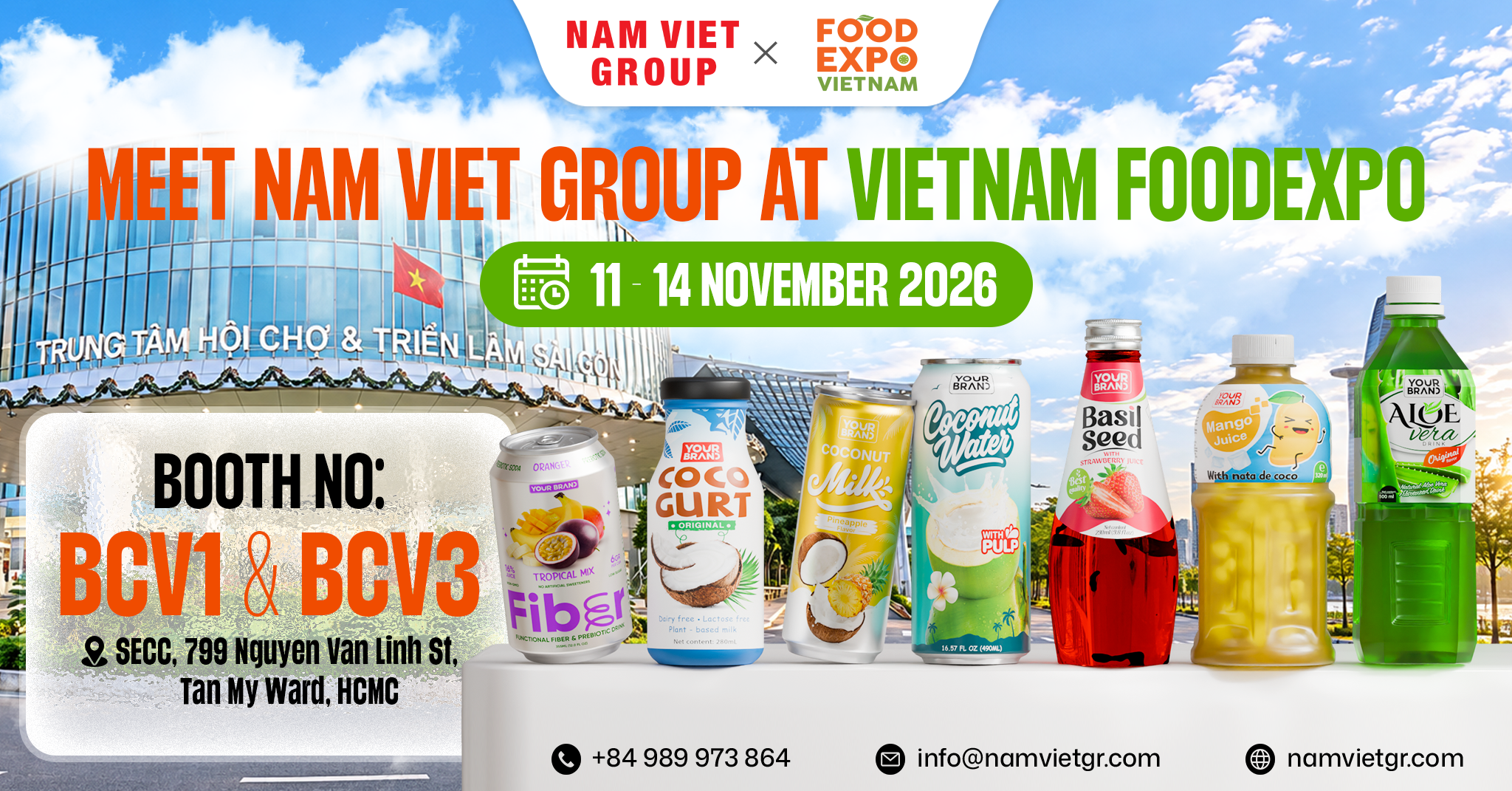 Nam Viet Group at Vietnam FoodExpo 2026
