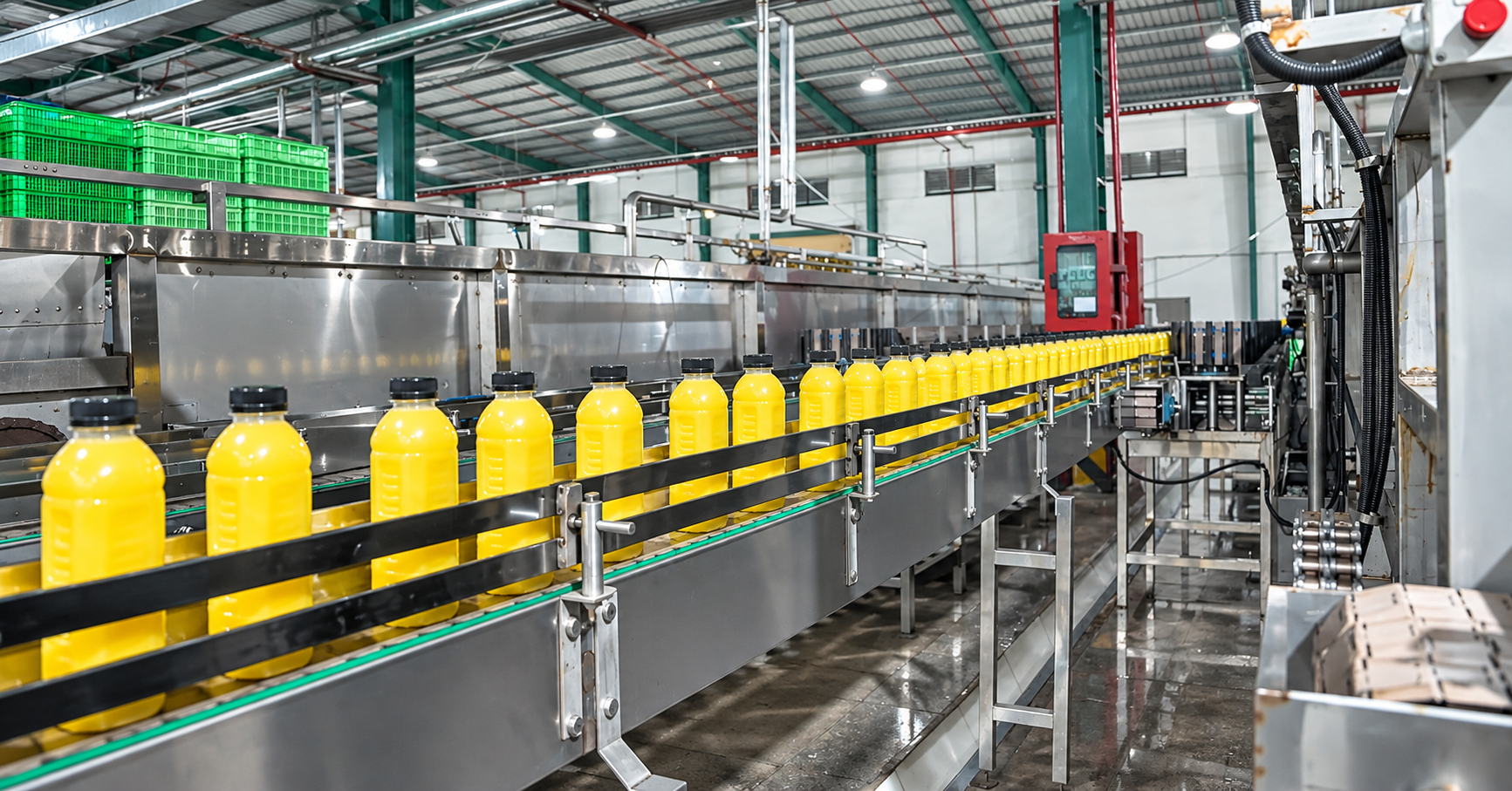 Automated Beverage Filling Line for Different Packaging Formats