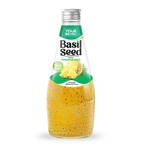 290ml Basil Seed with Pineapple Juice