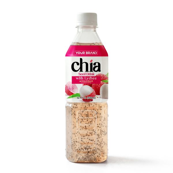 500ml Chia Seed Drink Lychee