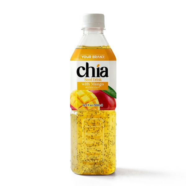 500ml Chia Seed Drink Mango