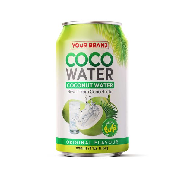 330ml Coco Water Original Flavour with Pulp