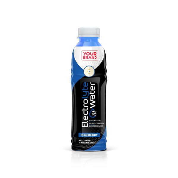 500ml Electrolyte Water Blueberry