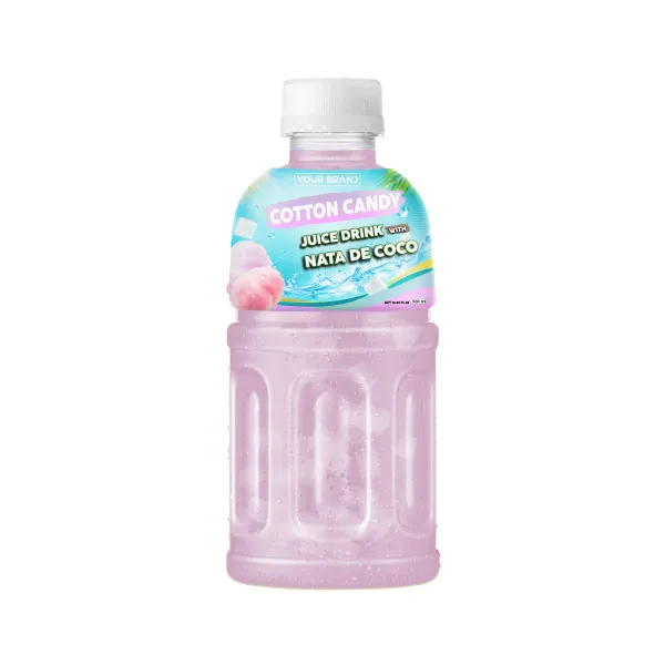 320ml Cotton Candy Juice Drink with Nata de Coco