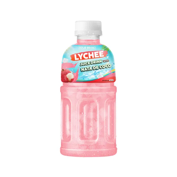 320ml Lychee Juice Drink with Nata de Coco