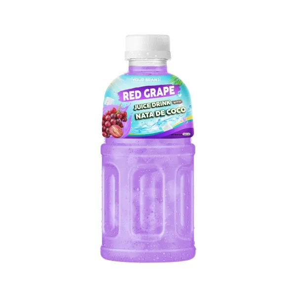 320ml Red Grape Juice Drink with Nata de Coco