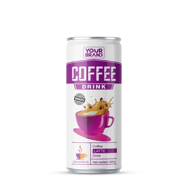 250ml Latte Coffee Drink