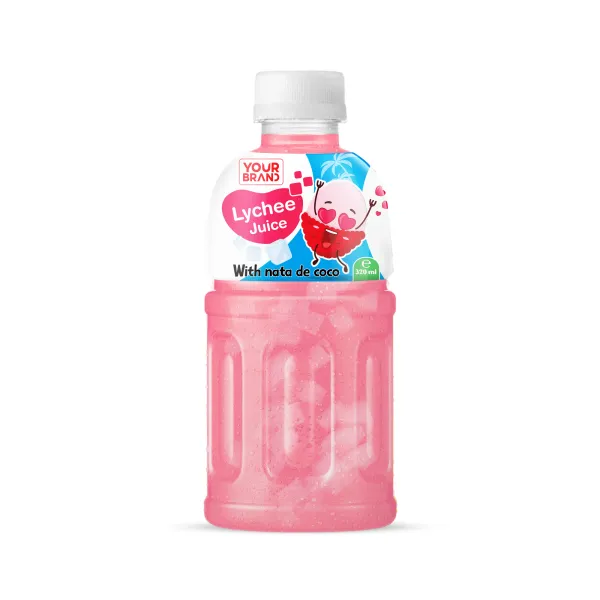 320ml Lychee Juice with Nata de Coco