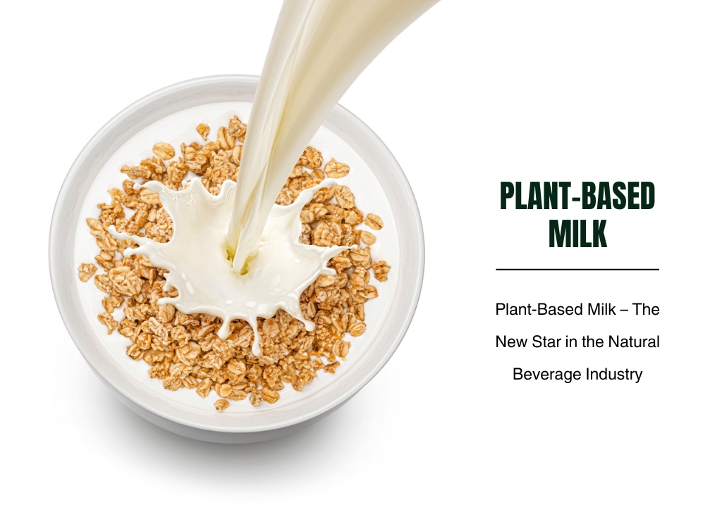Plant-Based Milk – The New Star in the Natural Beverage Industry