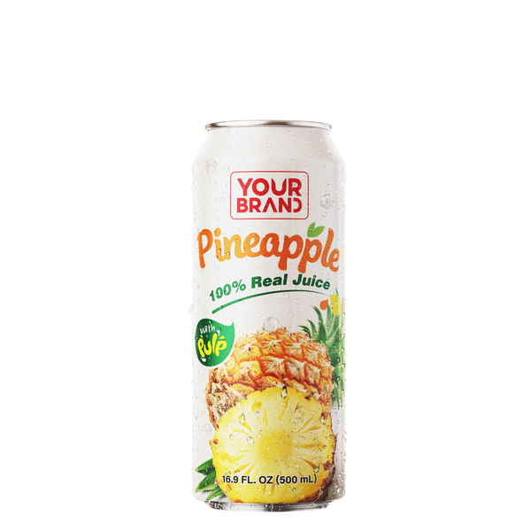 500ml 100% Pineapple Juice with Pulp