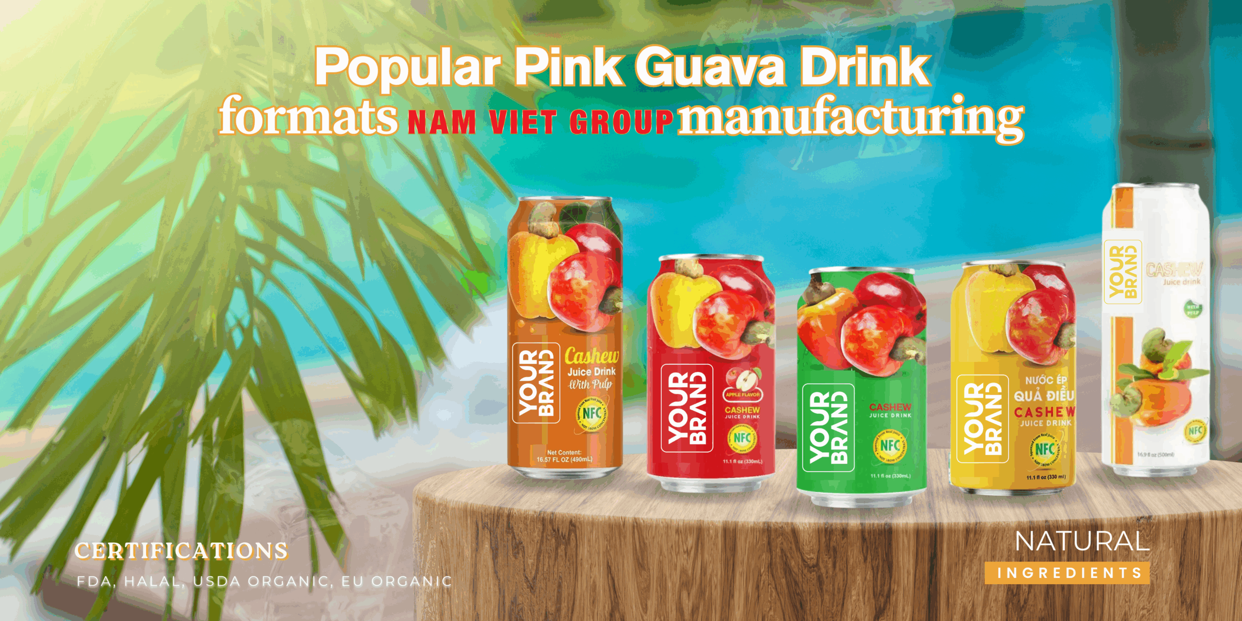 Why Choose Cashew Juice from Nam Viet?