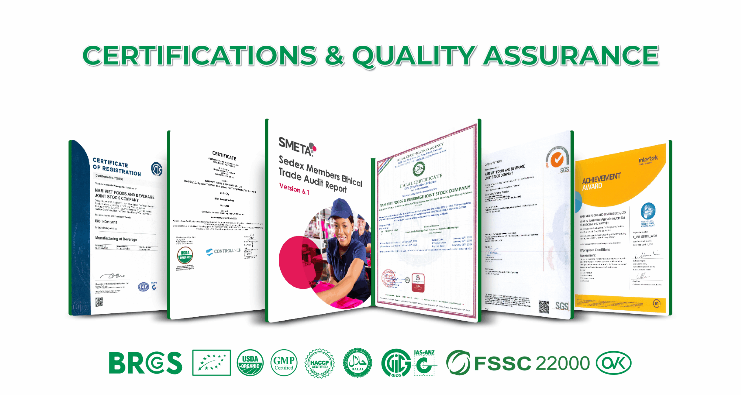 Nam Viet Group_ Globally Recognized Quality & Certifications