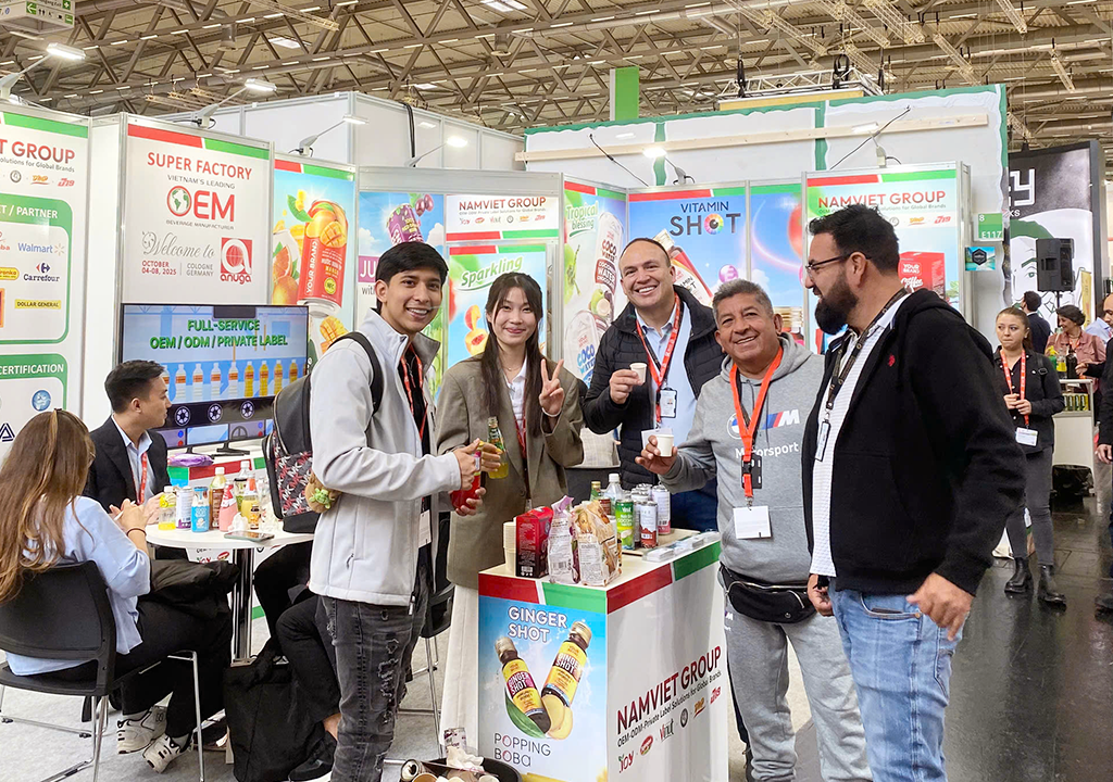 NAM VIET GROUP – The focal point of OEM/ODM connection at ANUGA 2025
