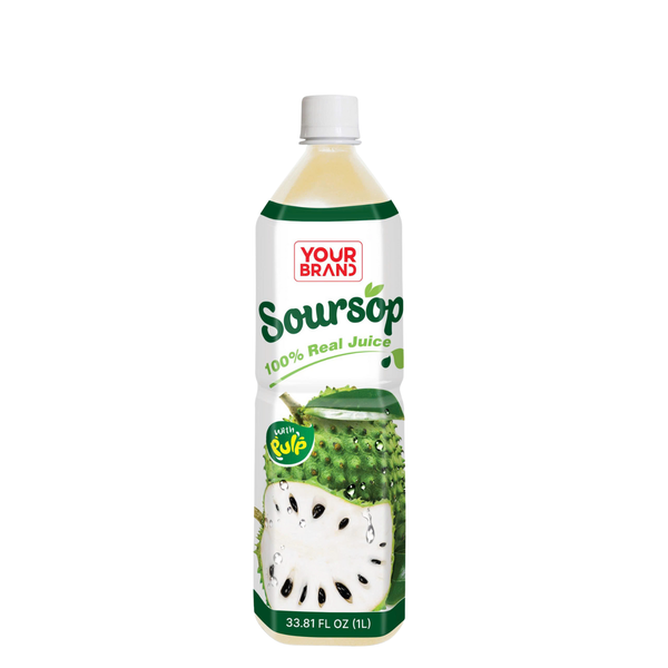 1L 100% Soursop Juice with Pulp