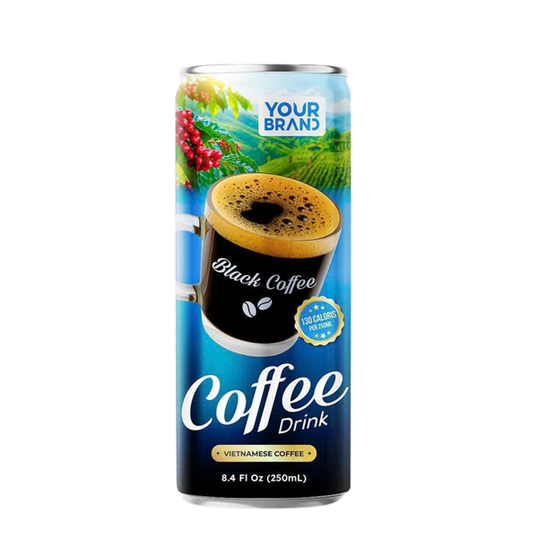 250ml Vietnamese Black Coffee Drink