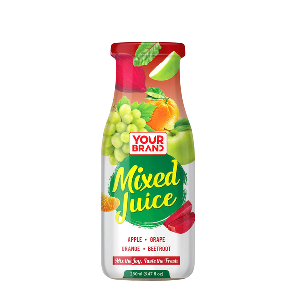 280ml Mixed Juice Apple Grape Tangerine Beetroot