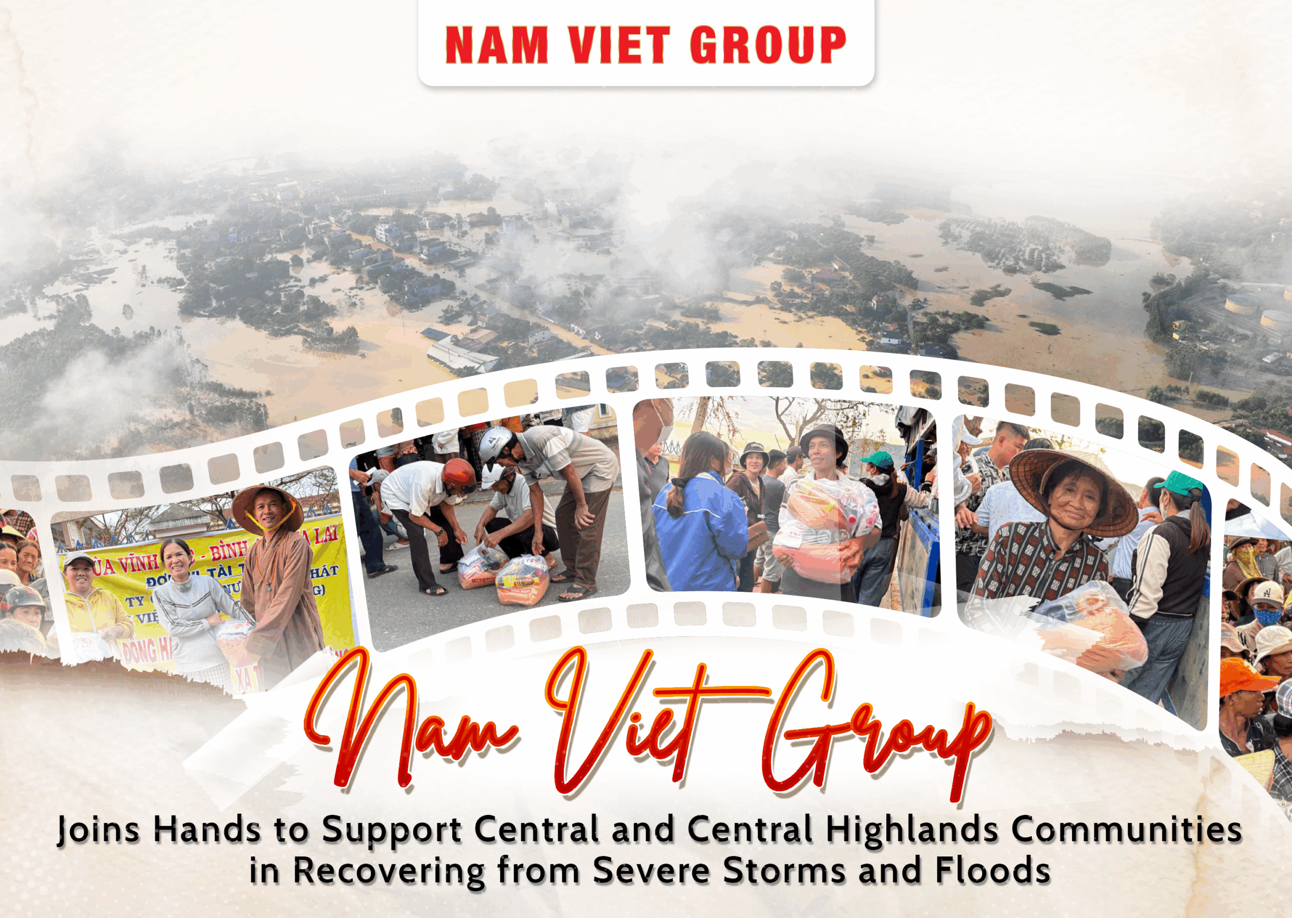 Nam Viet Group Joining Hands to Support Communities Affected by Storms and Floods