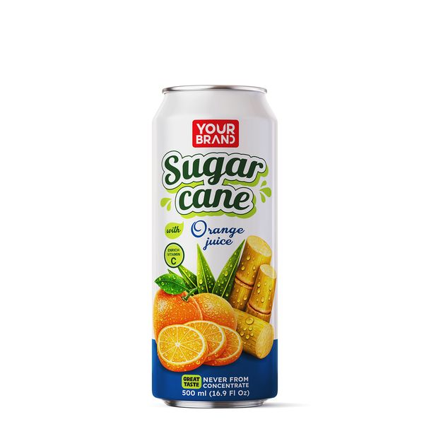 500ml Sugar Cane with Orange Juice