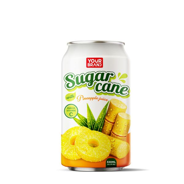 330ml Sugar Cane with Pineapple Juice