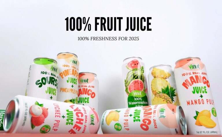 Vinut’s Pure Juice Collection - Zero Sugar And Clean Label Beverages
