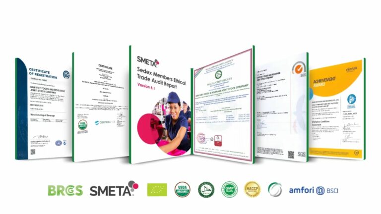 NamVietGroup_International Certifications & High Production Standards