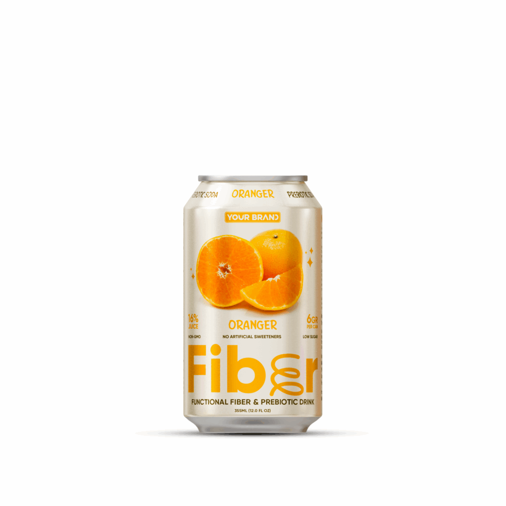 355ml YOUR BRAND orange juice functional fiber & prebiotic drink