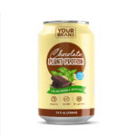 12 fl oz (330ml) YOUR BRAND Chocolate Plant Protein with Pea Protein & Superfoods