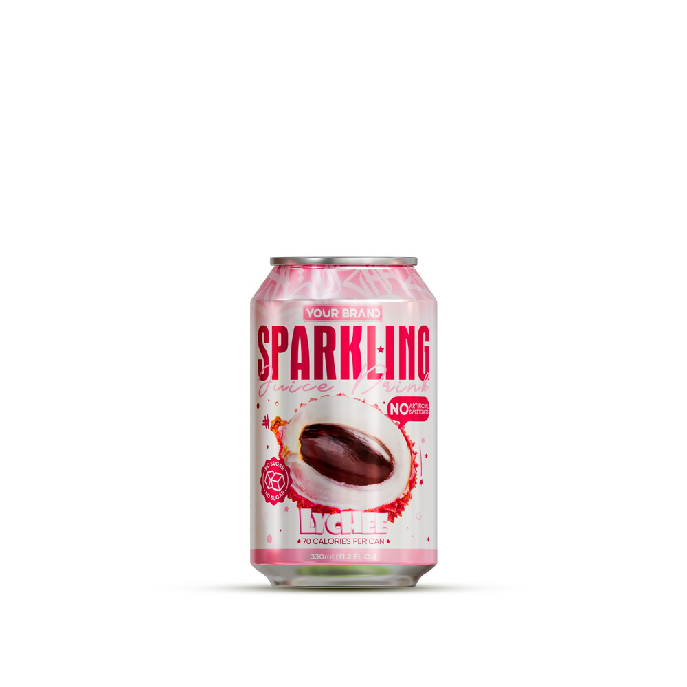 330ml YOUR BRAND Sparkling Lychee Juice Drink