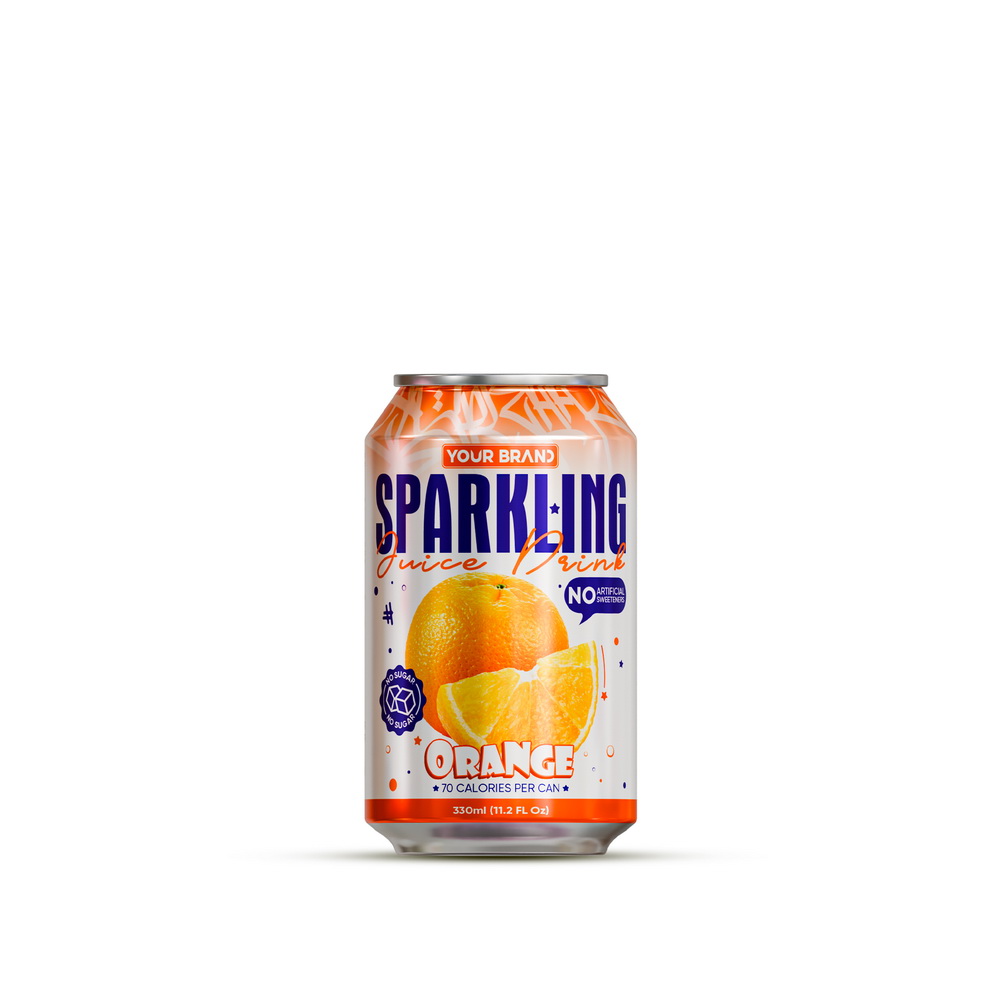 330ml YOUR BRAND Sparkling Orange Juice Drink