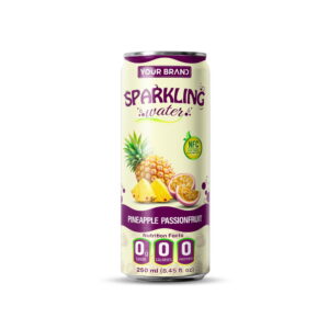 250ml YOUR BRAND Sparkling Water Pineapple Passionfruit Natural Flavor